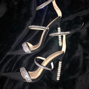 Black and Rhinestone Heels, Azalea Wang, Akira